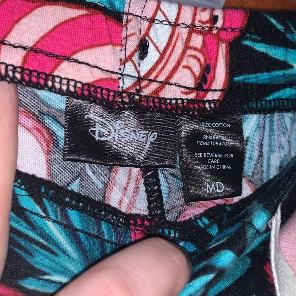 Disney Alice In Wonderland Cheshire Cat Tropical Print Guys Pajama Pants - Picture 5 of 6